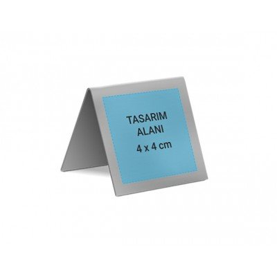 Metal QR Karekod Menü Standı