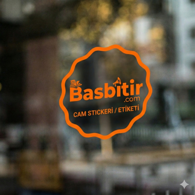 Cam Stickerı / Etiketi