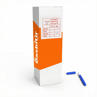 Eczane İlaç Etiketi