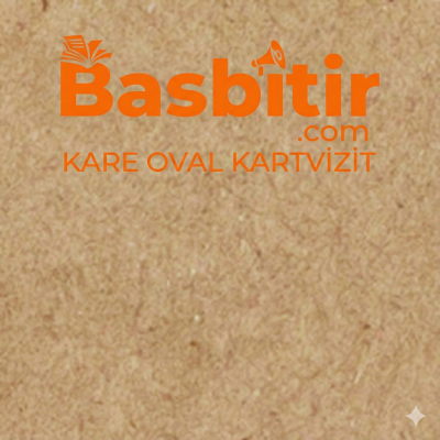 Ekspres Kare Oval Kesim Kartvizit