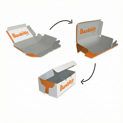 Hamburger Kutusu (Hazır Tasarımlı)