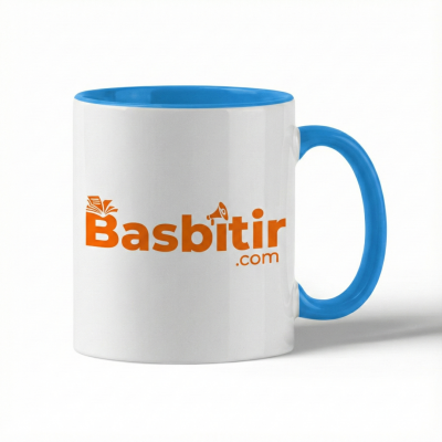 İç ve Kulp Kısmı Renkli Kupa