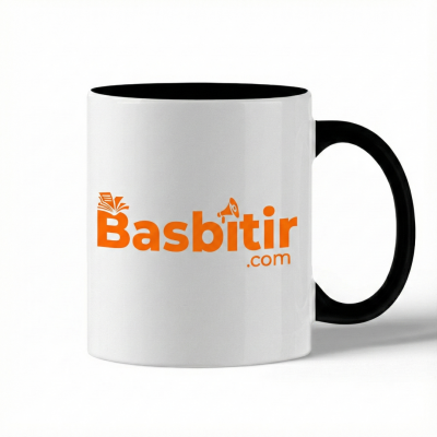 İç ve Kulp Kısmı Renkli Kupa