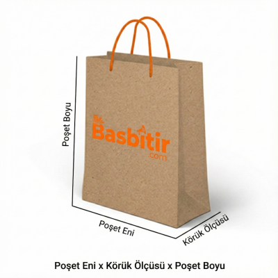 Kraft Karton Çanta