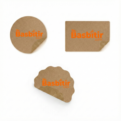 Kraft Sticker / Etiket
