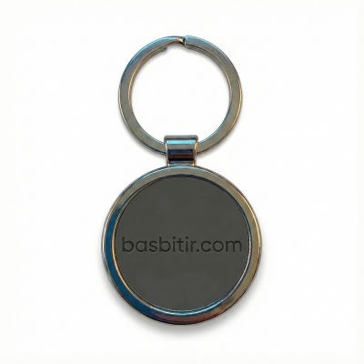 Metal Oval Anahtarlık
