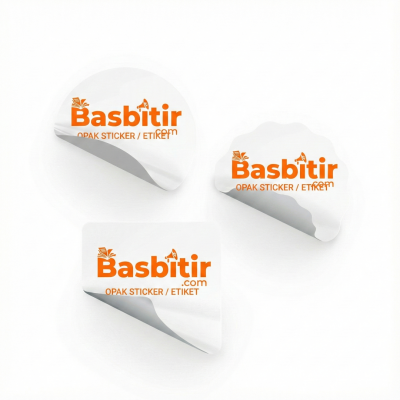 Opak Sticker / Etiket