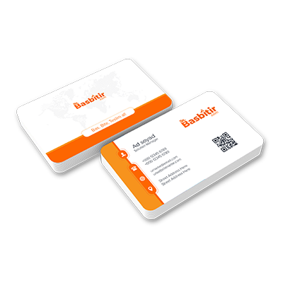 Oval Kesim Kartvizit