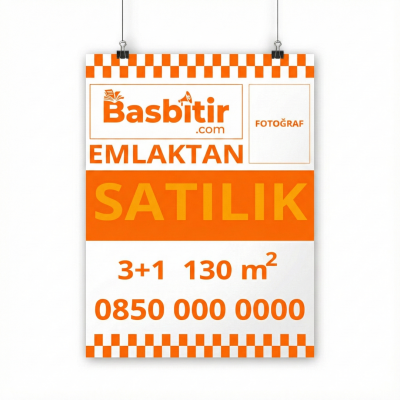 Satılık/Kiralık Afiş