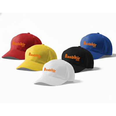 Şapka Baskı - Gabardin