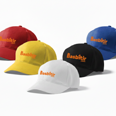 Şapka Baskı - Gabardin