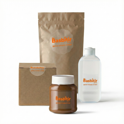 Şeffaf Sticker / Etiket