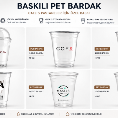 Baskılı Ped Bardak