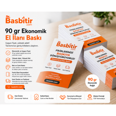 Ekonomik El İlanı - 90 gr.