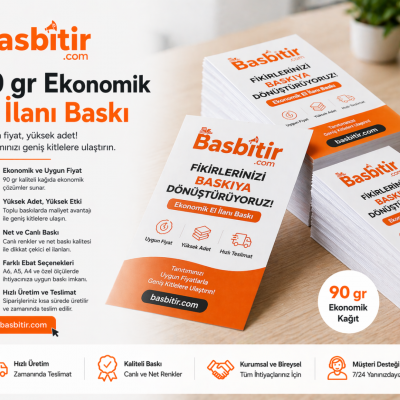 Ekonomik El İlanı - 90 gr.