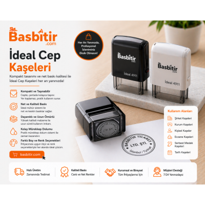 İdeal Cep Kaşeleri