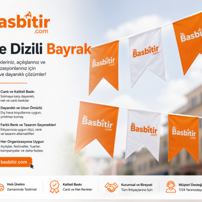 İpe Dizili Bayrak