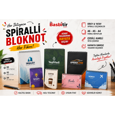 Spiralli Bloknot / Defter