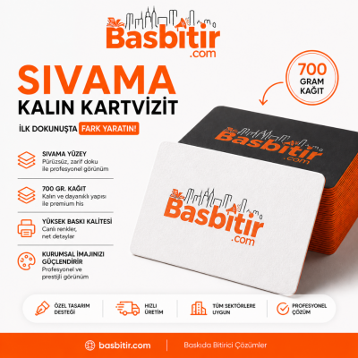 Sıvama Kartvizit ( Kalın )