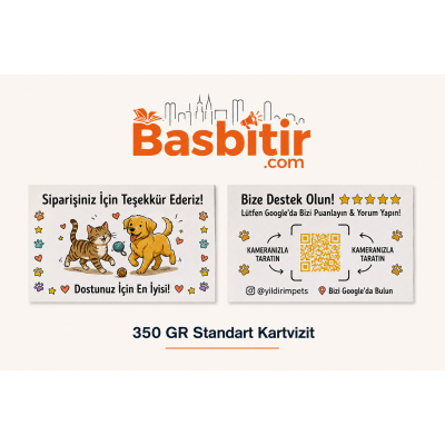 Standart Kartvizit 350 GR